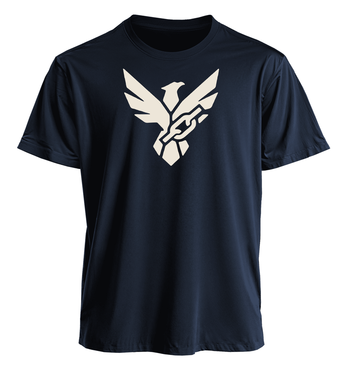 Polera FORJA Fenix de Hierro - Azul Marino